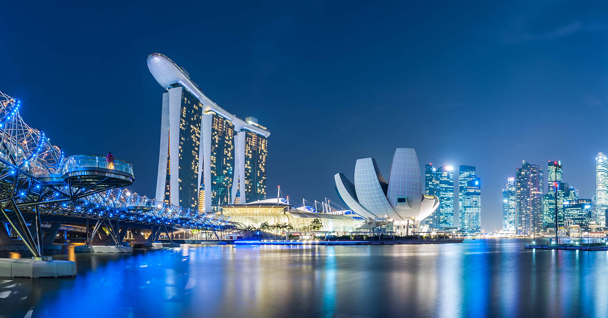 É proibido mascar chiclete em Singapura