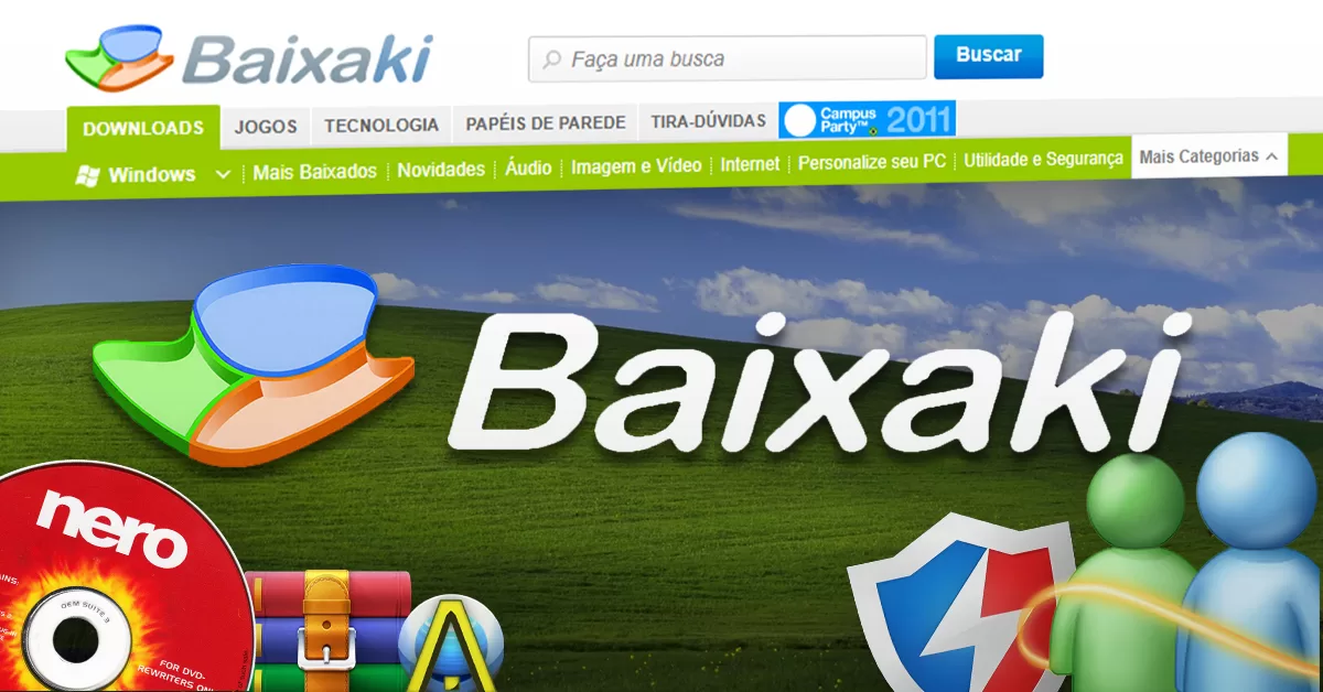 A História do Baixaki: O Maior Site de Downloads do Brasil